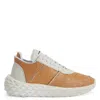 Giuseppe Zanotti Urchin Python-print Sneakers In Brown