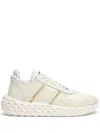 Giuseppe Zanotti Urchin Leather Sneakers In White