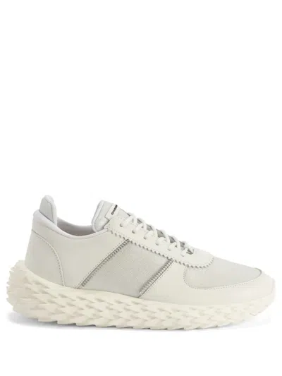 Giuseppe Zanotti Urchin Panelled Sneakers In White