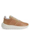 Giuseppe Zanotti Urchin Python-print Sneakers In Pink