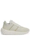 Giuseppe Zanotti Urchin Snakeskin-effect Sneakers In White