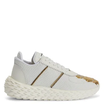 Giuseppe Zanotti Urchin Distressed-effect Sneakers In White