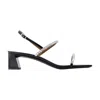 Giuseppe Zanotti Valentiine Crystal 45 Sandals In Black