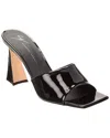 Giuseppe Zanotti Patent-finish Leather Sandals In Black