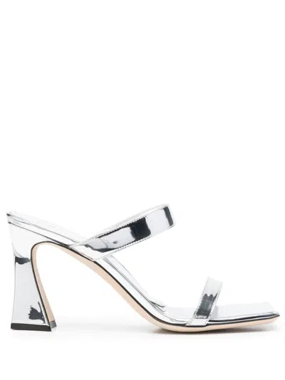 Giuseppe Zanotti Vanilla 85mm Sandals In Silver