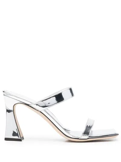 Giuseppe Zanotti Vanilla 85mm Sandals In Silver