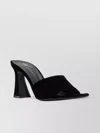 Giuseppe Zanotti Velvet Mules In Calf Leather
