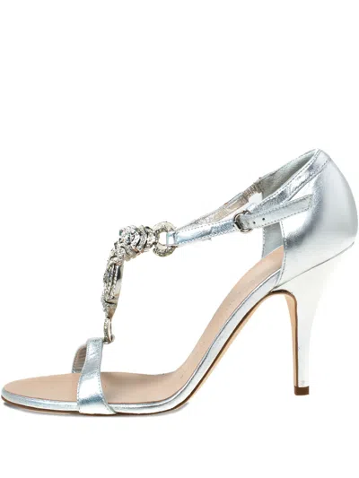 Pre-owned Giuseppe Zanotti Vintage 100mm Embellished Heeled Sandals