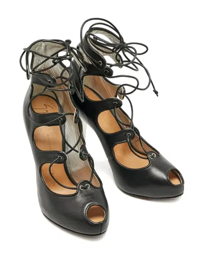 Pre-owned Giuseppe Zanotti Vintage 1158749 Black