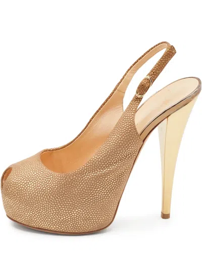 Pre-owned Giuseppe Zanotti Vintage 135mm Leather Pumps