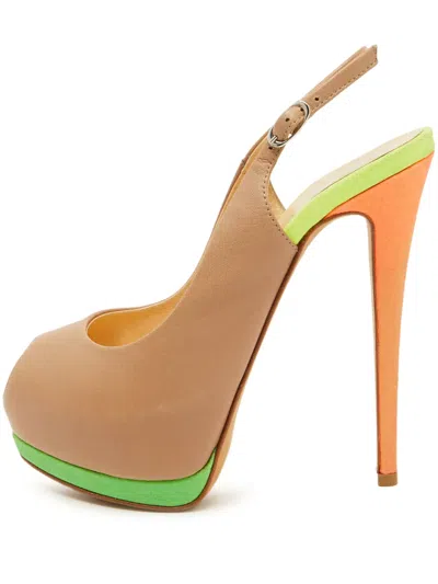 Pre-owned Giuseppe Zanotti Vintage 145mm Platform Pumps