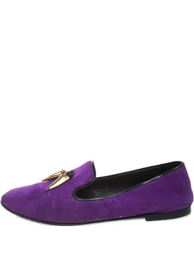 Pre-owned Giuseppe Zanotti Vintage 258275 Purple