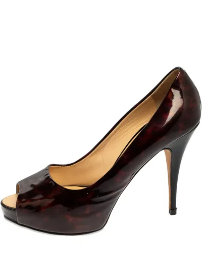 Pre-owned Giuseppe Zanotti Vintage 479193 Brown