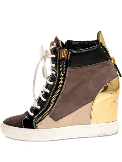 Pre-owned Giuseppe Zanotti Vintage 80mm Leather Sneakers