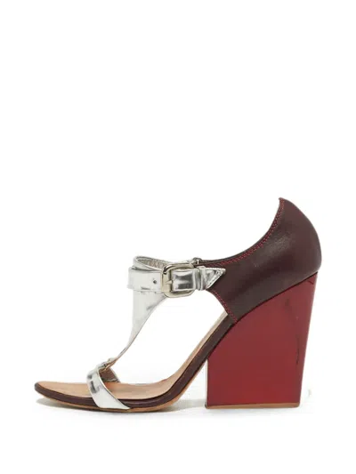 Pre-owned Giuseppe Zanotti Vintage Ankle-strap Heeled Sandals In Brown