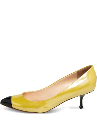 Pre-owned Giuseppe Zanotti Vintage Contrasting-toe Pumps