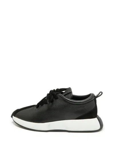 Pre-owned Giuseppe Zanotti Vintage Ferox Panelled Sneakers In Black