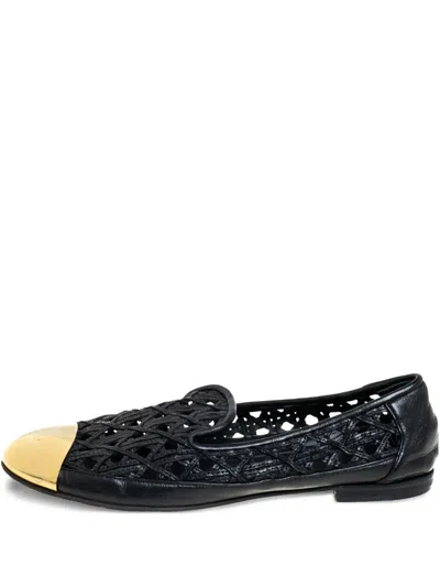 Pre-owned Giuseppe Zanotti Vintage Open-weave Loafers