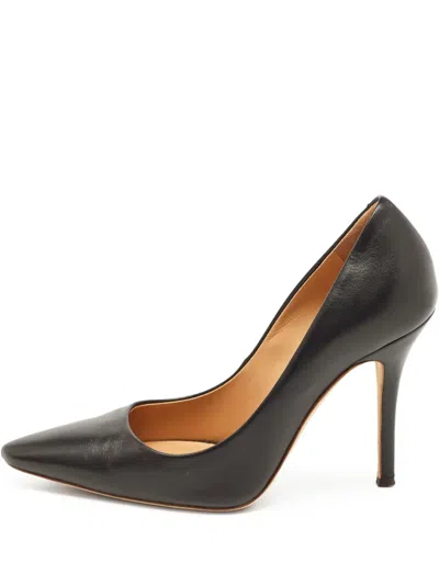 Pre-owned Giuseppe Zanotti Vintage  105mm Pointed-toe Stiletto Pumps In Black