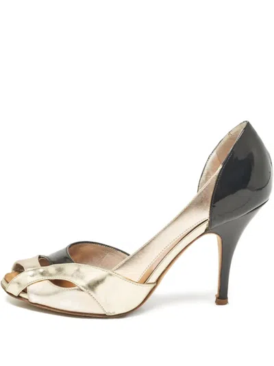 Pre-owned Giuseppe Zanotti Vintage  90mm Peep-toe Heels