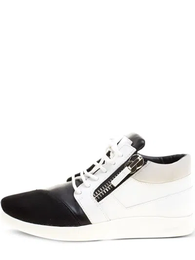 Pre-owned Giuseppe Zanotti Vintage  Megatron Zip-detail High-top Sneakers