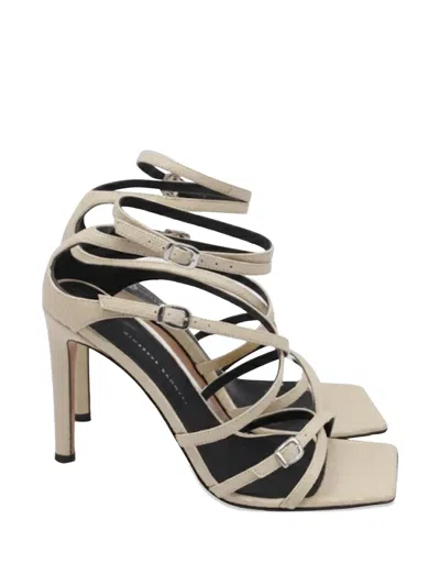 Pre-owned Giuseppe Zanotti Vintage Tasmania Strappy Sandals In Neutral