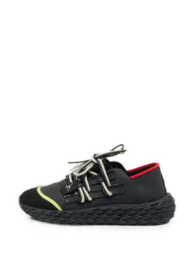 Pre-owned Giuseppe Zanotti Vintage Urchin Low-top Sneakers In Black