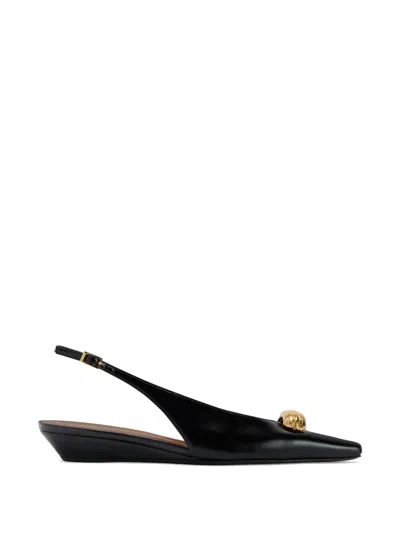 Giuseppe Zanotti Virginia Slingback Ballet Flats In Black