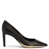 Giuseppe Zanotti Braquel Pointed Leather Pumps In Black