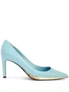Giuseppe Zanotti Virgyn Pointed-toe Pumps In Blue