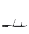 Giuseppe Zanotti Water Drill Inlaid Flip-flop In White