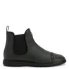 Giuseppe Zanotti Man Ankle Boots Dark Green Size 14 Soft Leather In Multi
