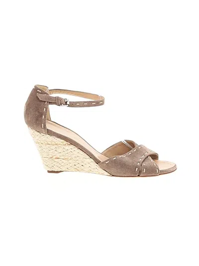 Pre-owned Giuseppe Zanotti Wedges In Brown