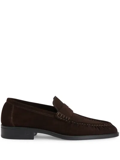 Giuseppe Zanotti Weeston Loafers In Brown