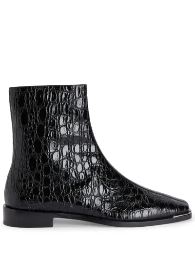 Giuseppe Zanotti Westport Boots In Black
