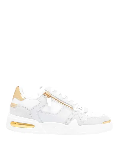 GIUSEPPE ZANOTTI WHITE GZ-GHOST SNEAKERS