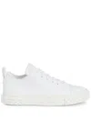 Giuseppe Zanotti White Sneakers With Textured Rubber Sole In White