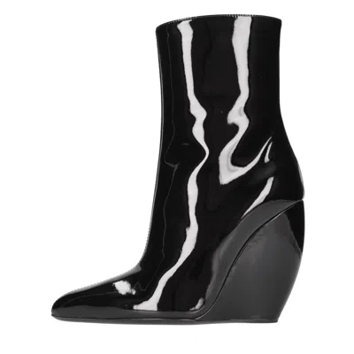 Giuseppe Zanotti With Heel Black In Nero Neri E Grigi
