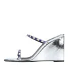 Giuseppe Zanotti With Heel Silver In Argento Chiari E Naturali