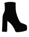 Giuseppe Zanotti Woman Ankle Boots Black Size 10 Textile Fibers