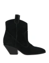Giuseppe Zanotti Woman Ankle Boots Black Size 6 Leather