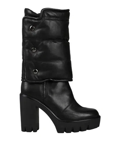 Giuseppe Zanotti Woman Ankle Boots Black Size 7 Leather