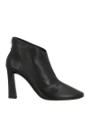 Giuseppe Zanotti Woman Ankle Boots Black Size 8 Leather In Black