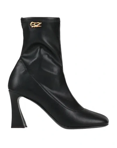 Giuseppe Zanotti Woman Ankle Boots Black Size 8 Leather