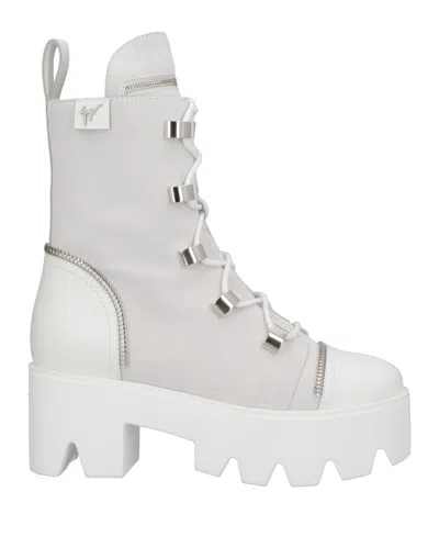Giuseppe Zanotti Ankle Boots In Grey
