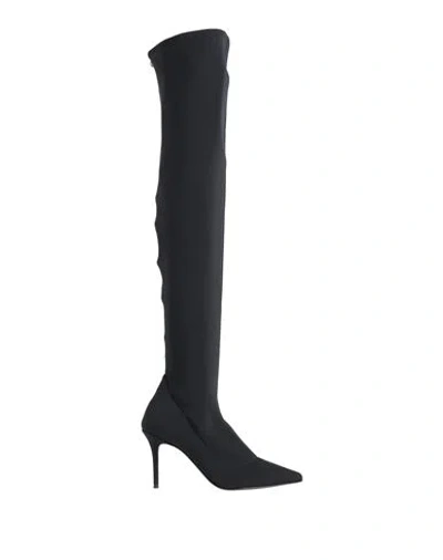 Giuseppe Zanotti Woman Boot Midnight Blue Size 5 Textile Fibers