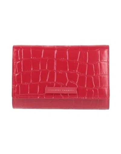 Giuseppe Zanotti Woman Handbag Red Size - Soft Leather