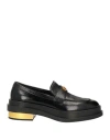 Giuseppe Zanotti Woman Loafers Black Size 11 Leather In Black