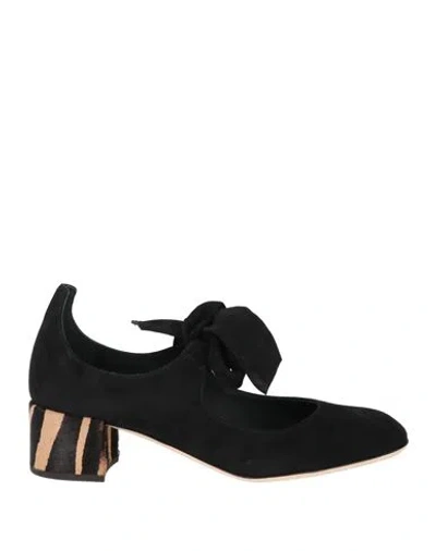 Giuseppe Zanotti Woman Pumps Black Size 11 Leather