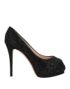 Giuseppe Zanotti Woman Pumps Black Size 6 Leather In Black